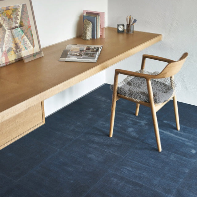 Zen loose-lay floor vinyl tile Japan Quality) Laying PVC floor Denim