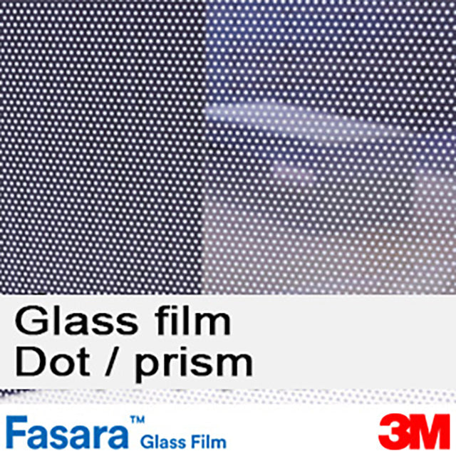 3M Design Glass Film: Fasara [Dot / Prism] SH2-9 Patterns