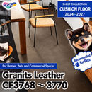 CF3768 CF3769 CF3770 Glanz Leather – Leather-Look [Pet-Friendly / Suitable for Outdoor Footwear / Deodorizing / Shock-Absorbing] TOLI Cushion Vinyl Flooring