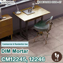 CM12245 / CM12246 Dim Mortar (Tile-Look) 2.3 mm Thick Sangetsu Cushion Flooring for Commercial & Residential Use, Antibacterial