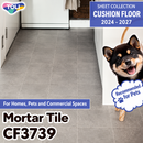 CF3739 Mortar Tile [Pet-Friendly, Suitable for Foot Traffic, Deodorizing, Shock-Absorbing] TOLI Cushion Flooring