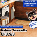 CF3763 Natural Terracotta [Pet-Friendly, Suitable for Shoes, Deodorizing, Shock-Absorbing] TOLI Cushion Flooring