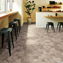 CM12255 Flagstone (Tile Look) 200cm Wide 2.5mm Thick Sangetsu Commercial & Residential Cushion Flooring – Antibacterial, Made in Belgium 2