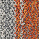 "Low Shipping Costs!" [Earth Palette Plank - Base / Color] DT7615 Sangetsu High-End Carpet Tile （12 tiles per case）