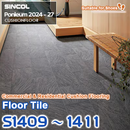 S1409 S1410 S1411 [Floor Tile] Stone-Look Shincol Cushion Flooring Ponleum – Suitable for Shoes & Floor Heating