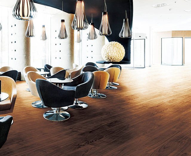 【Antiviral】[Sway Walnut] SDF9210～9213 Decolea Free Sincol Long Sheet Flooring 9m/roll 1820 mm (W) × 2.0 mm (T) (Vinyl Sheet Flooring)