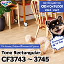 CF3743 CF3744 CF3745 Tone Rectangle Stone Pattern [Pet-Friendly, Suitable for Outdoor Shoes, Deodorizing, Shock-Absorbing] TOLI Cushion Flooring