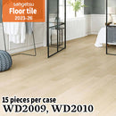 WD2009 / WD2010【15 pieces per case】Floor Tile  – Bianco Oak Wood Design, 180 × 1200 mm　Sangetsu