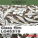 LG45319 Acorn William Morris glass film【Minimum order: 1 meter】