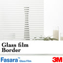 3M design glass film: Fasara [border] SH2-8 patterns【Minimum order: 1 meter】