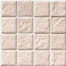 DIY Tile Shikkui Mosaic MC-31-36 Fujigaki 【DIY】(13.5cmX13.5cm) (DIY Japanese Style)