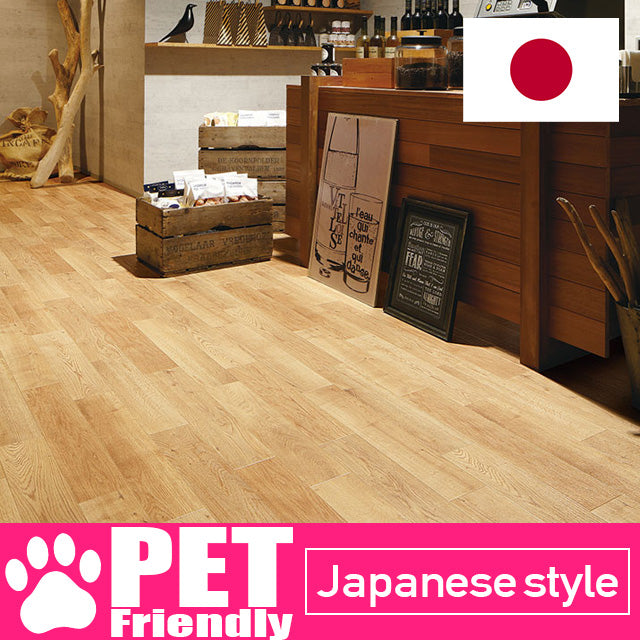CF3518 Pet-friendly Vinyl floor sheet TOLI  (Floor sheet Japan Quality)