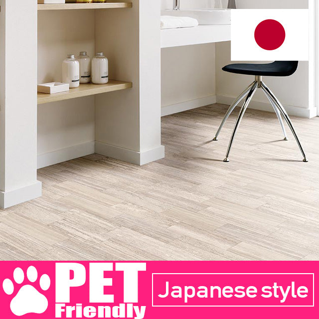CF3556  Pet-friendly stone Vinyl floor sheet TOLI  (Floor sheet Japan Quality)