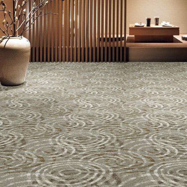 EXC5069F Wafu tile carpet TOLI 1set/4piece (Made-to-order)30㎡〜 (30set) (Carpet  Japan Quality)