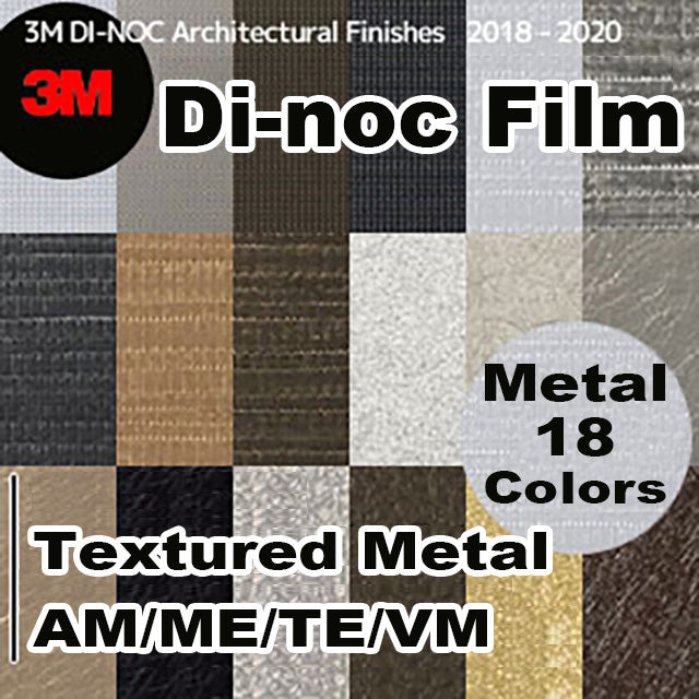3M DI-NOC Film [Texture Ad Metal] AM / ME / TE / VM