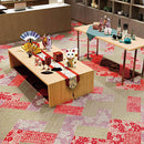 HBR3451,HBR3452 Wafu tile carpet SINCOL 1set/4piece (Made-to-order)30㎡〜 (30set) (Carpet  Japan Quality)