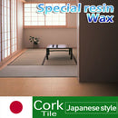 (Cork tiles Japan Quality) AW-N5 Special resin wax cork tiles topacork